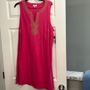 Crown and ivy pink dress